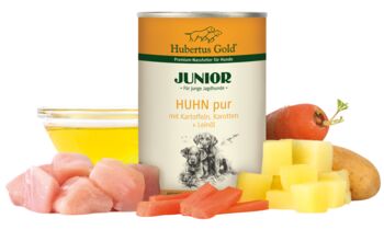 Junior Huhn pur mit Kartoffeln und Karotten